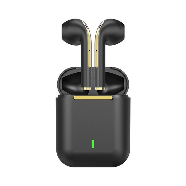 Fones de ouvido sem fio Bluetooth fones de ouvido sem fio J18 em fones de ouvido com microfone à prova d'água para fones de ouvido para celulares para celular