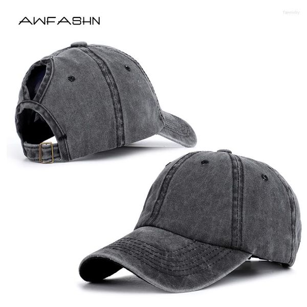 Ball Caps Women Baseball Cap Женская ретро -шляпа Snapback Washed Cotton Vintage Hats Spring Summer Outdoor Solid Gorras кость