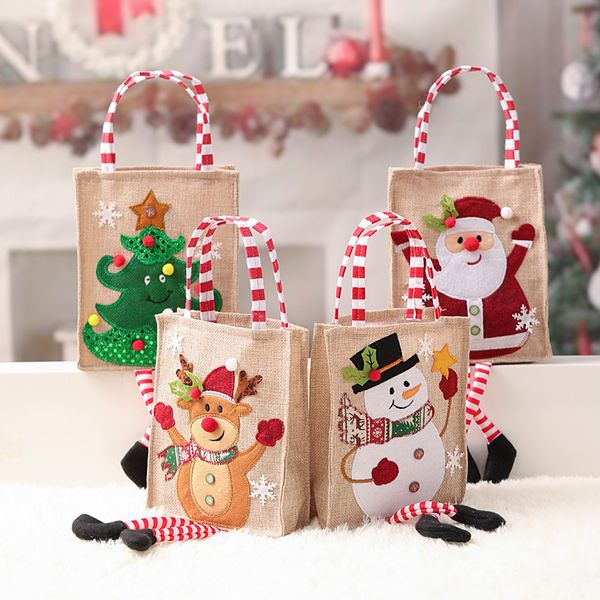 Bolsa de presente de natal de navio r￡pido