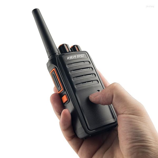 Walkie Talkie Ksun TFSI HAM Radyo Elde Taşınabilir Taşınabilir UHF 400-470MHz Comunicador HF Alıcı-İkili Tarayıcı İki Yol