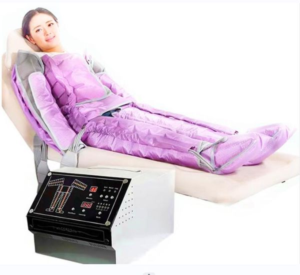 Lymphdrainage Schlankheitsdecke Körper Brustmassage Luftdruck Pressotherapie Fettverbrennungsmaschine für Salon Spa Tragbare schlanke Ausrüstung