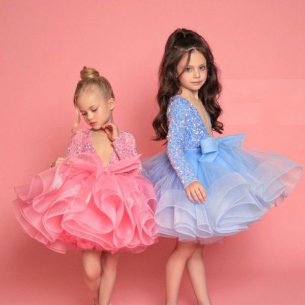 2023 Bling Beazed Crystal Flower Girls Планшки для подростков в дюйме длина пляжные девушки.