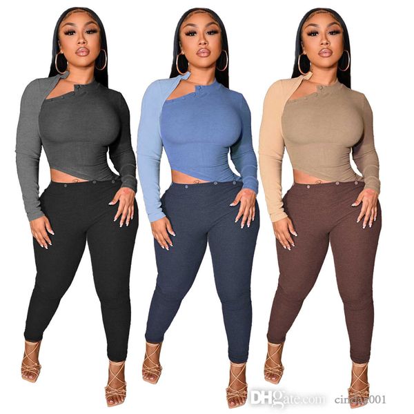 Bayan Uzun Kollu Bodysuits Moda Kontrast Renk Ekleme Tasarımı Seksi İçi İçi Delik Strip Tulum