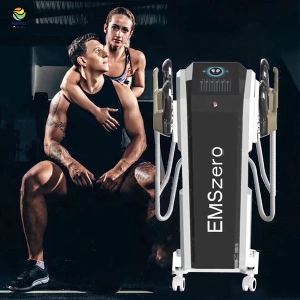 Nueva tecnología para adelgazar el cuerpo Neo rf pro max muscle building Estiramiento de la piel portátil ems hiemt piso pélvico 4 manijas Máquina para esculpir el cuerpo