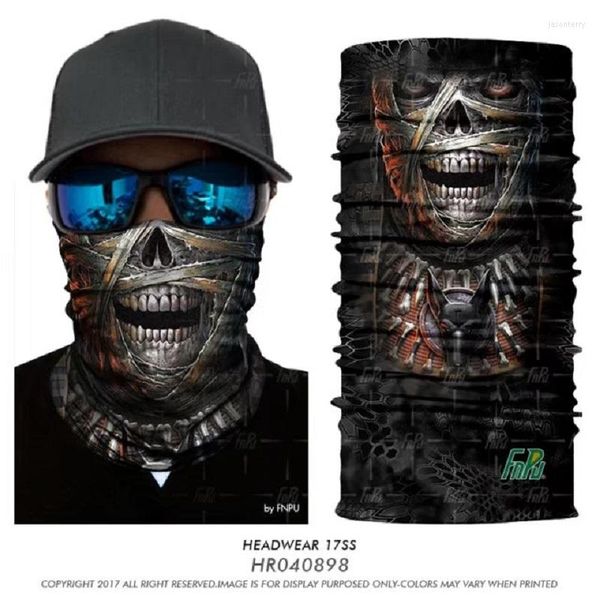 Bandanas 3D Face Mask Sports Outdoor Sports Cuello Ciclismo Prove de poeira Proteção UV Proteção UV Fitness Private Scalda collo Bufanda