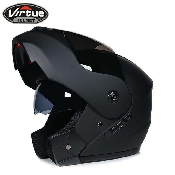 Capacetes de ciclo Modular Flip Up Motorcyc Doub Ns Cascos Para Moto L221014