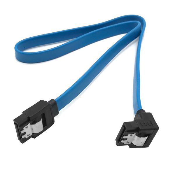 Audio Cables UK Gerades 90 SATA-Kabel 3.0 zum Festplatten-SSD-Adapter HDD-Kabel