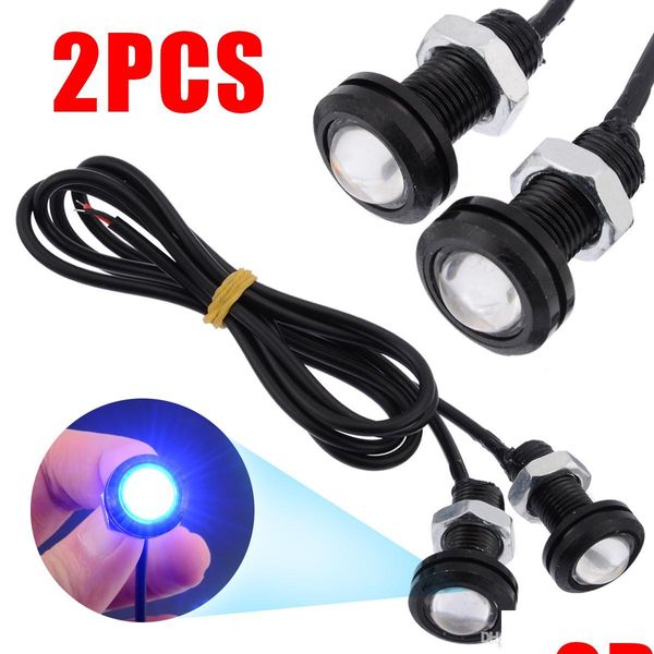 Dekorative Lichter 2 stücke LED Boot Ablass Stecker Licht Lampe 10 W Blau 12 V 1/2 