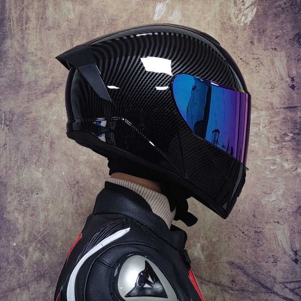 Caschi da ciclismo Sicurezza professionale doub ns racing motorcyc casco cross country casco integrale capaceteDOT approvato casco moto L221014