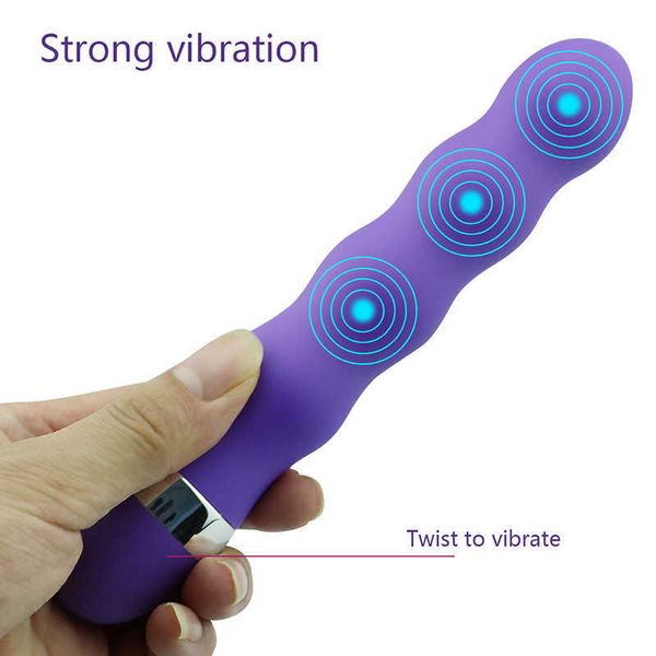 Articoli di bellezza Vibratore multi-velocità AV Stick G-Spot Vibration Dildo Vagina Clit Massager Giocattoli sexy per adulti 18 Donne Masturbatore Prodotti