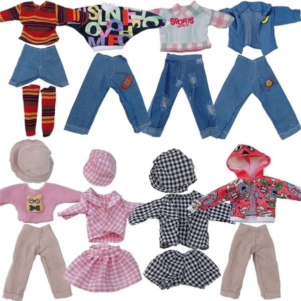 Куклы одежда 30 см нарядить игрушечные аксессуары модная куртка для костюма для костюма для костюма для 1/6 подвижного совместного сустава BJD Doll Toy 220505