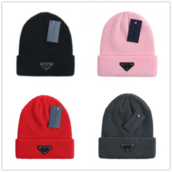 Designer Männer und Frauen Beanie Cap Luxus Schädel Hut Strickmützen Ski Hüte Snapback Maske Ausgestattet Unisex Winter Kaschmir Casual Outdoor 10 Farbe PM-12