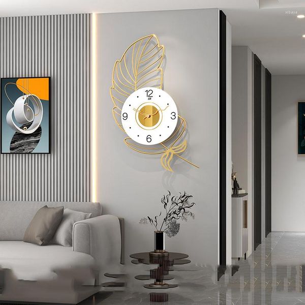 Orologi da parete Orologio creativo Decorazioni per il soggiorno Decorazione domestica moderna Mobili digitali di lusso Reloj Pared