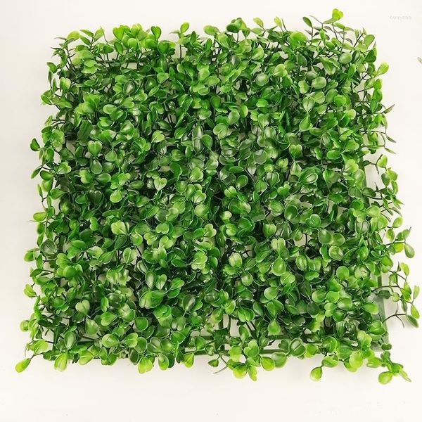 Декоративные цветы квадратная форма искусственное шифрование пластиковая трава моделирование мата