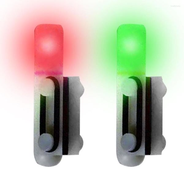 Gece Işıkları Renk Değiştiren Fishing Rod Uç Uyarı Gösterge Araçları LED İndüksiyon Balık ısırık Alarmları Işık