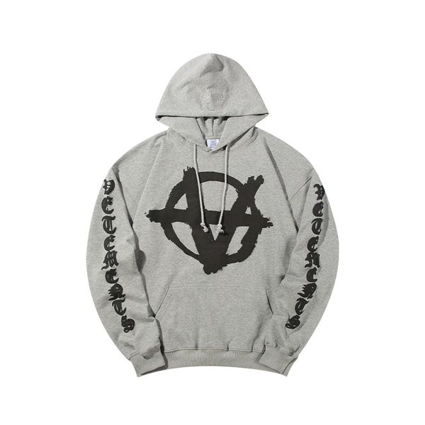 Mens Hoodies Moletons Coleção Gótica Carta Impressão Mulheres Homens Hoodies Moletom Hip Hop VTM Masculino Moletom Com Capuz Pulôver Streetwear