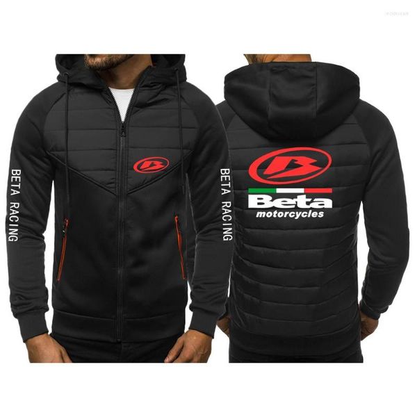 Herren Hoodies 2022 Beta Racing Motocross Motorcycle Herren Rei￟verschluss Fashion Casual Hoetey Sportswear Strickjacken Sweatshirt Mantel