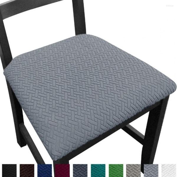 Fodere per sedie Fodera per cuscino imbottita traspirante rimovibile moderna Decorazione per banchetti Sedile dai colori vivaci per la casa