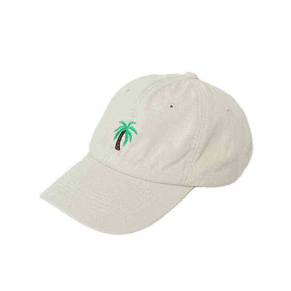 Casual Unisex Palm Tree Tree Hat Hat Spring e Summer Coconut Tree Baseball Cap chapéus de Hip Hop Caps Outdoor TG0041 G221018