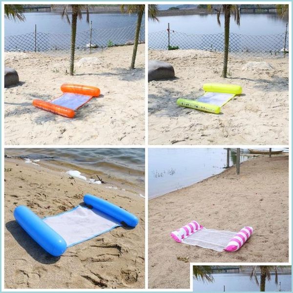 Andere Pools Spashg Inflation Floating Bed Swimming Pool Pedal Im Sommer Float Raft Beach Supplies Wasserliegestuhl Drop Delivery 2 Dhrmj