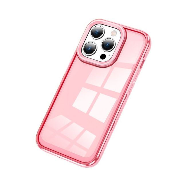 Custodie per telefoni ibridi trasparenti sottili per iPhone 14 Pro Max 13 Samsung Galaxy A13 S22 Plus Ultra A03S A03 Custodie posteriori mobili a colori fluorescenti