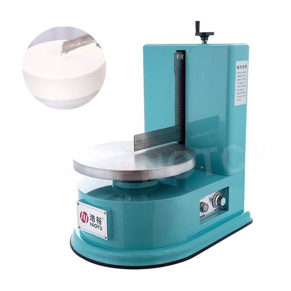 Profissional Automatic Birthday Cake Decorating Spreading Machine Bolo de cobertura Creaming Creaming Maker