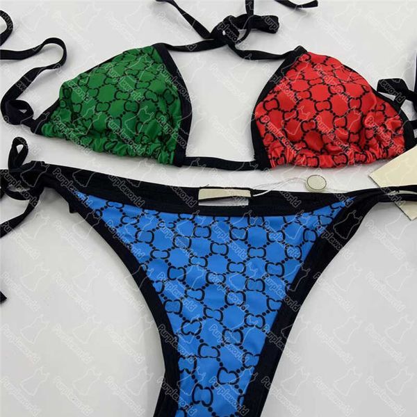 Costume da bagno donna taglie forti Costume da bagno estivo traspirante Bikini per donna Costume da bagno Costumi da bagno Stampa Lady Due pezzi Designer Regalo di compleanno Ragazza Spiaggia alla moda