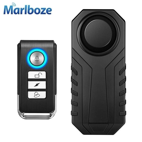 Sistemas de alarme MarlBoze Impermeável Controle Remoto Bike Motorciclo Electric Care Security Anti Lost Lembre