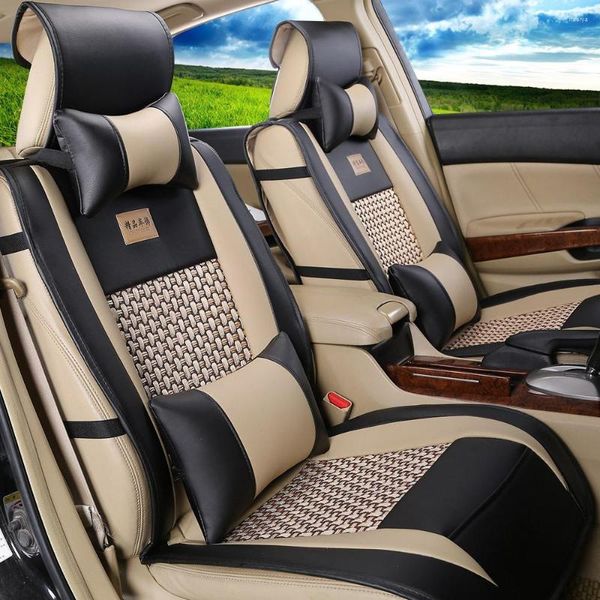 Copertine per seggiolini per auto per i tuoi gusti Accessori automatici in pelle per Verna Moinca Mistra All Santafe Universal Cushions