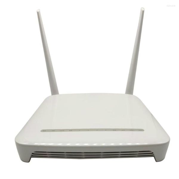 Волоконно -оптическое оборудование gpon onu f637av9 4ge wlan 2.4g5g двойной маршрутизатор Wi -Fi и 1tel 2USB Epon ont ftth оптическая сеть Дом дома