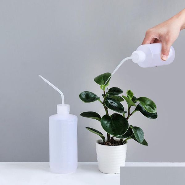 Attrezzature per l'irrigazione Bottiglie da spremere con ugelli lunghi Attrezzi da giardino 250 ml Piante grasse Fiore Becco d'acqua speciale per irrigazione Ke Dhdnj