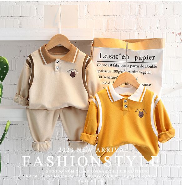 Conjunto de roupas infantis para bebês, conjuntos de roupas infantis com capuz, roupa esportiva para meninos de 1 a 4 anos, roupas de algodão para crianças
