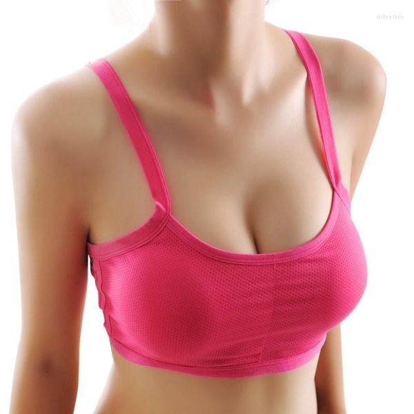 Completo da yoga Reggiseno sportivo da corsa senza bordi da donna Anello in acciaio a farfalla con elastico posteriore traspirante