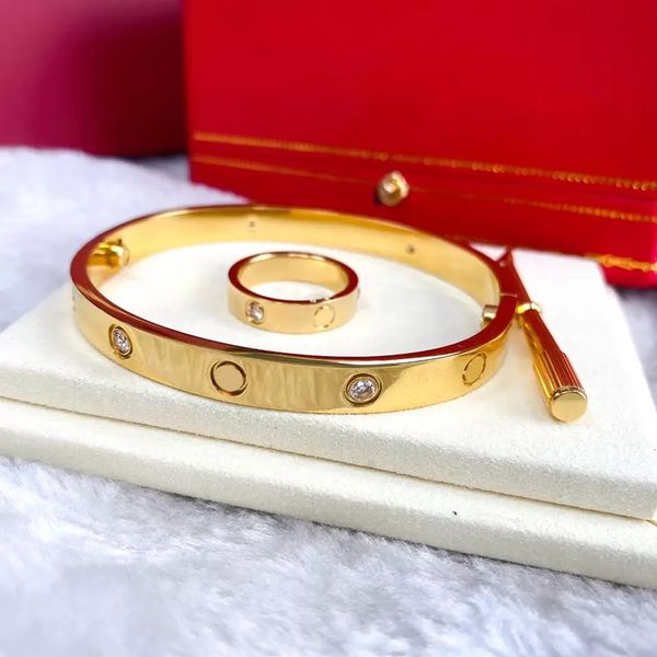 Un classico designer Bangles braccialetti per le donne gioielli indiani sfusi polso grande con ciondoli uomo matrimonio trendy personalizzato marchio di lusso braccialetti di diamanti halloween gif