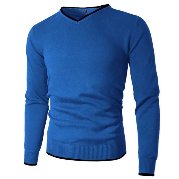 Männer Pullover Hohe Qualität Männer Pullover Frühling Solide Dünne Pullover Jumper Herbst Winter Männliche Strickwaren Mann Plus Größe 5XL Koreanische stil G221018