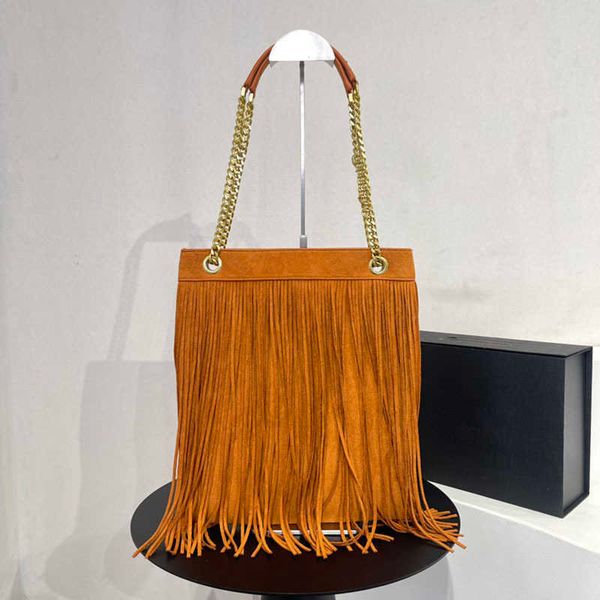 Totes Yabag Grace Tote Bag Women Tassel Tassel Hobo Bag Ring Buckle Designer Bags