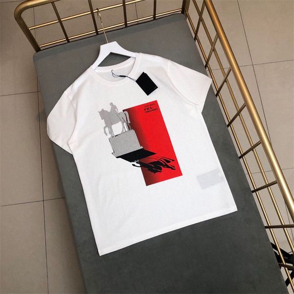 Summer Mens Designer Tees Casual Man Womens Loose Tees com letras Imprima mangas curtas Top vendendo homens de luxo camiseta de tamanho asiático S-xxxxxl 8888