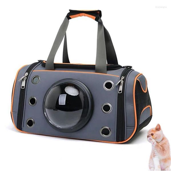 Coprisedili per auto per cani Custodia per animali domestici Borsa Zaino per gatti Spazio confortevole Borsa portatile Tracolla traspirante da viaggio