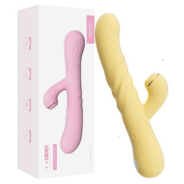 Massaggiatore giocattolo sessuale Enigma Hi Tide Sucking Vibration Massage Bead Rotating Stick Prodotti per la masturbazione da donna