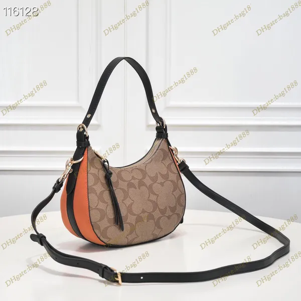 Novo Kieo Hobo Crescent Bag do Kieo Hobo C6809 Duas tiras Bolsa de axila Bolsa de costura da moda