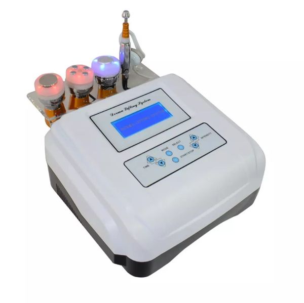 4 em 1 dispositivo de mesoterapia sem agulha Aparelho de mesoterapia sem agulha Aparelho de mesoterapia RF Radio-frequência Micro Electric