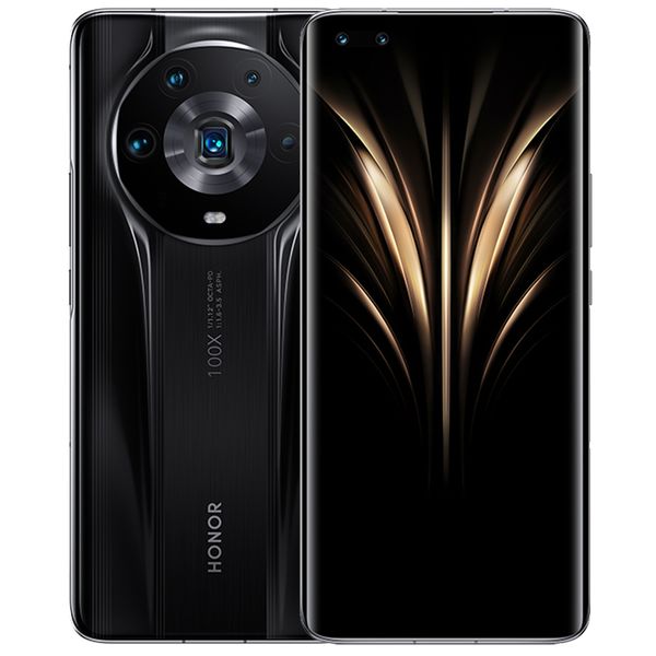 Оригинальный Huawei Honor Magic 4 Ultimate Edition 5G Мобильный телефон 12 ГБ ОЗУ 512GB ROM SNAPDRAGON 8 Gen1 50.0 МП NFC Android 6.81 идентификатор отпечатков пальцев 3D Смарт -телефон