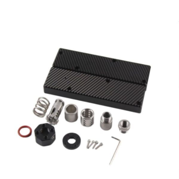 7.7'''l Aluminum Square Device Kit 1/2x28 5/8x24 резьба крышка из нержавеющей стали Поршень для очистки моторного масла для автомобильного моторного масла