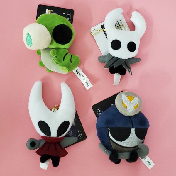 9cm Peluş Anahtarlık Oyunu Hollow Knight Cosplay Bebek Oyuncak Peluş Bebekler Çocuk Hediye Anahtarlık Kolye Aksesuarları D16