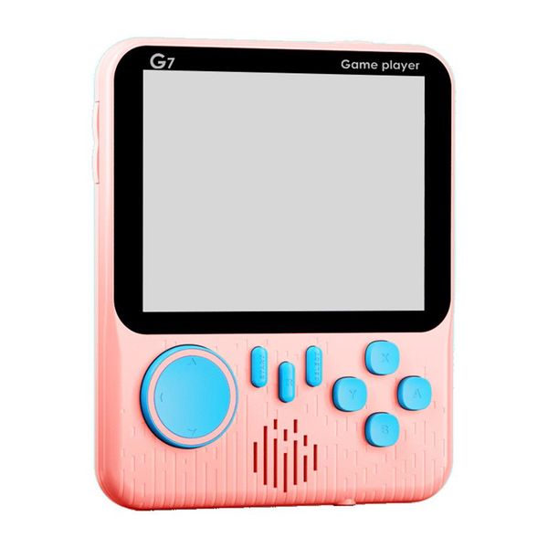 666 Ultra Thin Retro Handheld Game Console Mini Anfitri￣o nost￡lgico 3 polegadas HD HD Color LCD Players de videogames Protable Players Support