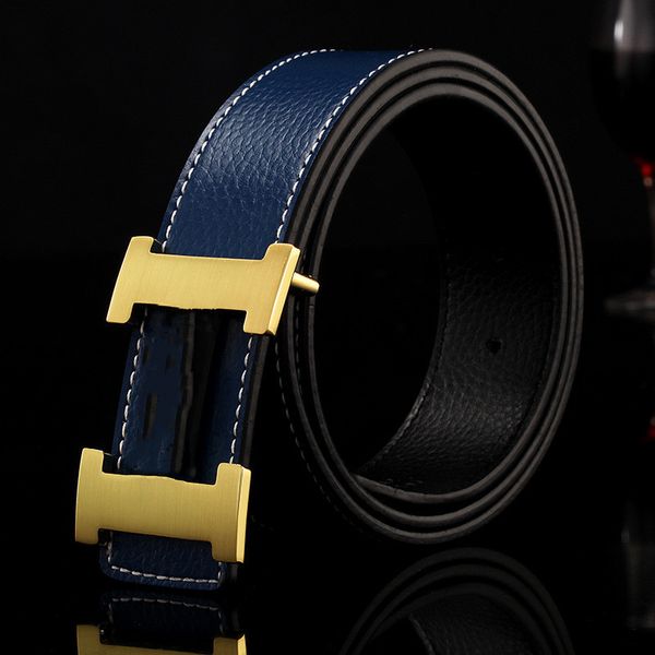 Пояс дизайнерские ремни Men Classic Fashion Business Casual Belt Mens Mens The Womens Women Metal Leath