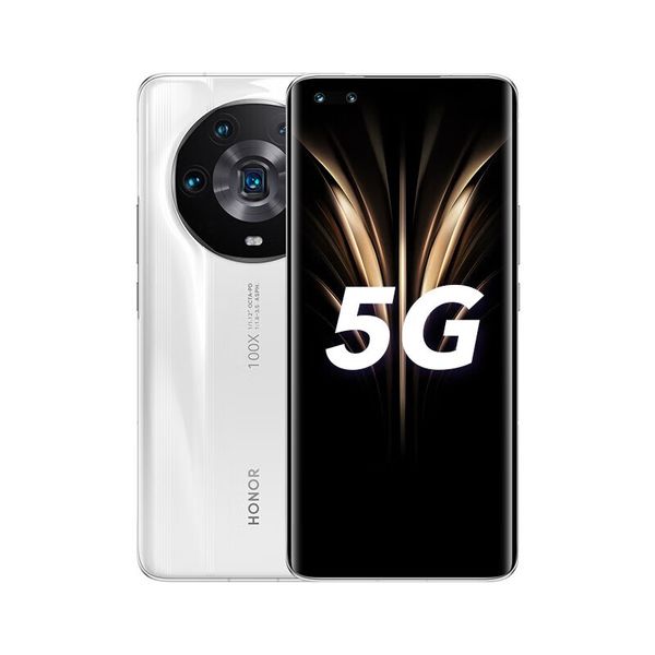 Original Huawei Honor Magic 4 Ultimate Edition 5G Mobiltelefon 12 GB RAM 512 GB ROM Snapdragon 50,0 MP NFC Android 6,81 Zoll 120 Hz Bildschirm Fingerabdruck-ID Gesicht 3D Smart Mobiltelefon