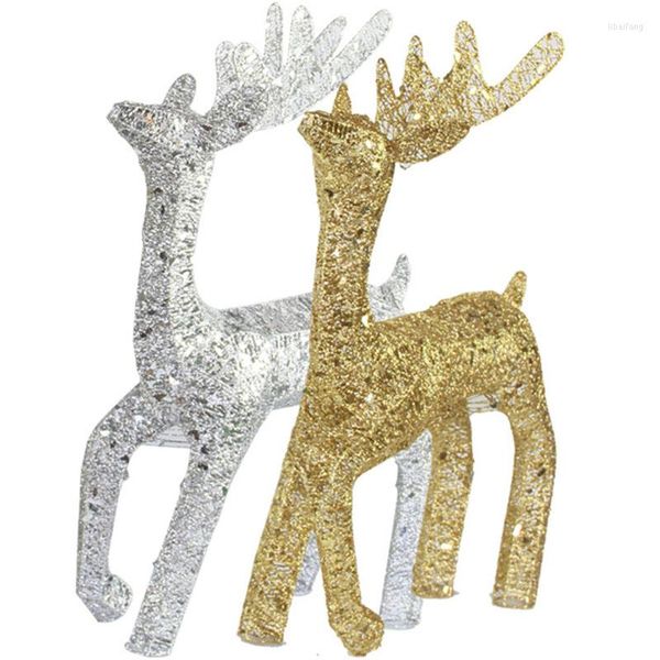 Decorações de Natal, Elk Bread Elk Bar Shopping Chrismoe Decoração de 75 cm de festas Ornamentos de presentes