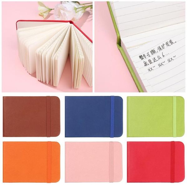 Folhas A7 Mini Pocket Pocket Fruit Color Notebook Journals