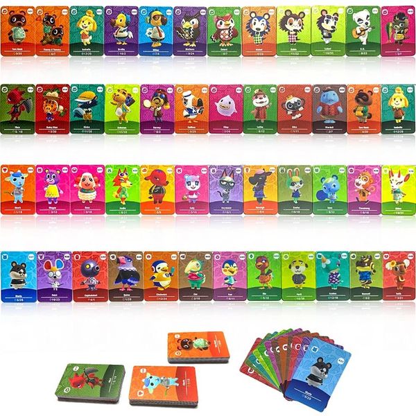 Nuova Serie 5 48pcs NFC Card per Animal Crossing ACNH Tag Role Playing Game Card Compatibile con Switch OLED Wii U Nuovo 3DS 401224T